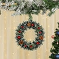 thumbnail image 5 of PRETXORVE Christmas Decorations, Christmas Decor, Christmas Wreath Gold Balls and Cones Decorations Christmas Wreath Door Hanging Window/Wall Decoration Indoor and Outdoor Christmas Decorations, 5 of 6