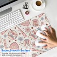 thumbnail image 4 of Long Mouse Pads for Desk,Floral Baseball Pattern Desk Mats on Top Of Desks, Desk Mouse Pad Extra Large with 3mm Non-Slip Base and Stitched Edge for Gaming,Office,Work,Home 35.4"x15.7", 4 of 6