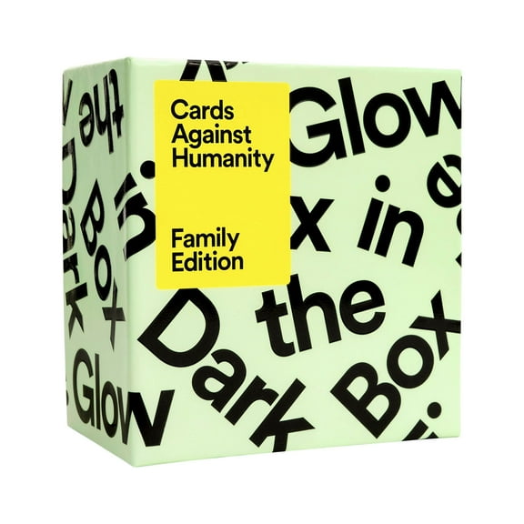 Cards Against Humanity Family Edition: Glow in The Dark Box • 300-Card Expansion
