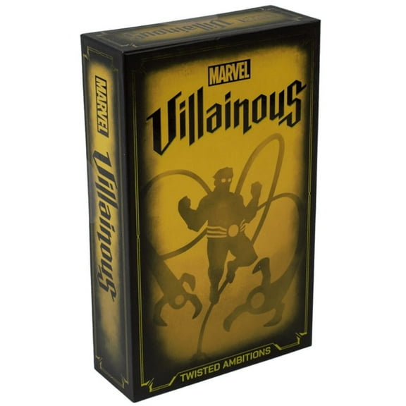 Marvel Villainous: Twisted Ambitions Strategy Board Game, Includes Doctor Octopus, Kang, and Titania, Ages 12 , 2–3 Players