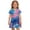 Royal Blue(Hawaiian Tropic), variant on Polo Dress for Kids Girls Size 7-8 Back To School Uniform Casual Hawaiian Tropic Pleated Flare Skater Polo Dresses Summer Button Collared Picque Polo Dress Watermelon Red 9-10 Years