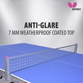 thumbnail image 2 of Butterfly Park Outdoor Table de Ping-Pong / Table de Tennis d'Extérieur pour Parcs, Plages, Terrains de Jeux / Dessus de Ping-Pong Antireflet et Résistant aux Intempéries / Filet de Ping-Pong d'Extérieur / Cadre Robuste avec Garantie de 10 Ans, 2 of 5