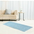 thumbnail image 4 of Bathroom Non-Slip Mat, 2pcs / Set Chenille Anti-Slip Water Absorbent Non-Slip Mat Bathroom Living Room(Blue Green), 4 of 8