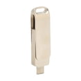 thumbnail image 4 of Memoria USB para Teléfono, C 2 en 1, Portátil, Giratoria, De Metal, Enrerora 4620, Tipo USB 3.0, Unidad Flash Parabletas, Almacenamiento de Imápenes, color Negro, 256 GB, 4 of 7