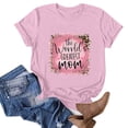 thumbnail image 3 of Nrmvnmi Mothers Baseball Tee Shirt for Women Short Sleeve Letter Printed Graphic Mom Gifts Tee Shirts Mothers Day Gifts, 3 of 4