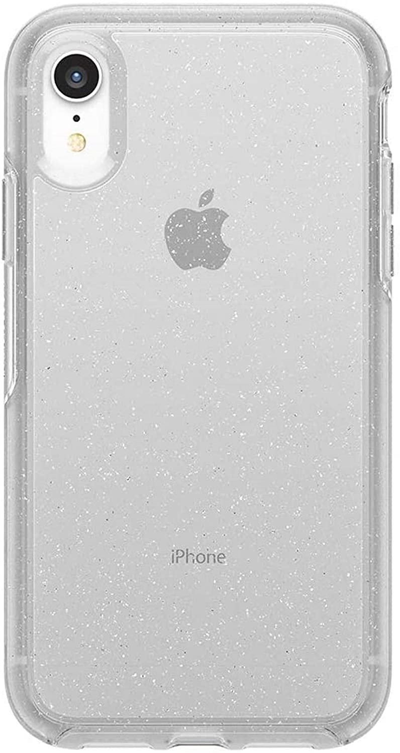 OtterBox Ultra Slim Symmetry Series Case for iPhone XR (ONLY) - Stardust (Silver Flake/Clear)