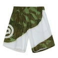thumbnail image 2 of Men's Mitchell & Ness  Camo Atlanta Hawks 1986-87 Hardwood Classics Ghost Green Swingman Shorts, 2 of 4