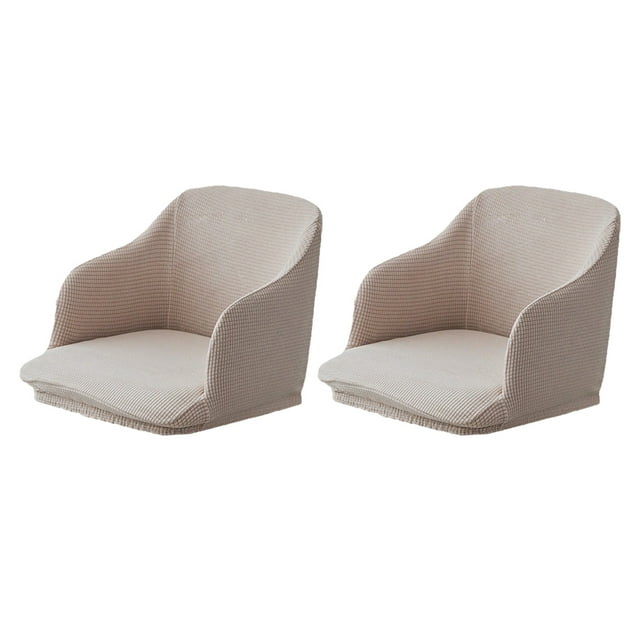 Wweixi 2x Revitalize Armchair High Elasticity Easy Care And Quick Installation Chair Light Khaki 1Set
