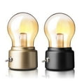 thumbnail image 4 of Lámpara de escritorio de ahorro de energía recargable por USB para mayor elegancia y comodidad Bombilla LED con interruptor de metal de estilo vintage, 4 of 8