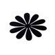 thumbnail image 4 of 3D Flower Wall Stickers 12-Pack Black - Self-Adhesive Wall Decor for Home, 4 of 4