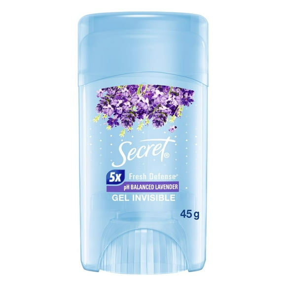 Antitranspirante Secret Gel Invisible Lavender 45 g