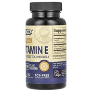 Deva Vegan Vitamin E with Mixed Tocopherols, 400 IU, 90 Vegan Caps