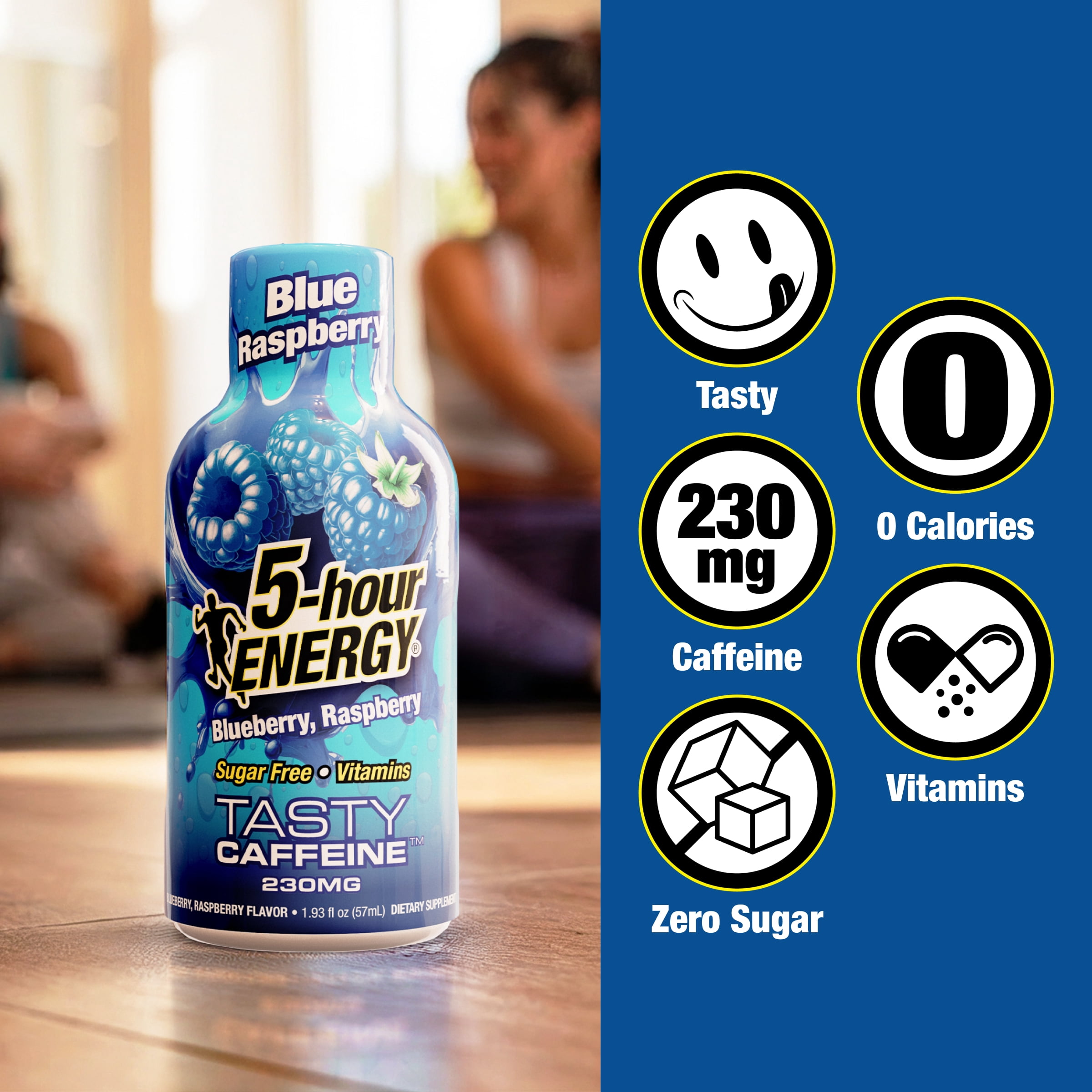 5-hour ENERGY Shot, Extra Strength, Blue Raspberry, 15 Count