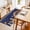 Blue, variant on Round Rugs 6Ft, Cartoon Dogs Round Area Rug Washable Indoor Throw Carpet, Orange Cute Animals Dogs Paws Prints Soft Non Slip Circle Rug for Office Cabinet Home Decor Aesthetic