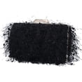 thumbnail image 1 of LHSHID Small Clutch Purses for Women Fluffy Evening Bag, 1 of 7