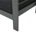 thumbnail image 4 of Afuera Living 5 Piece Outdoor Aluminum Conversation Set in Gray, 4 of 38