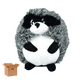 thumbnail image 1 of Juguete Para Perro  Lab.G Peluche Mapache NEGRO GRIS BLANCO, 1 of 4