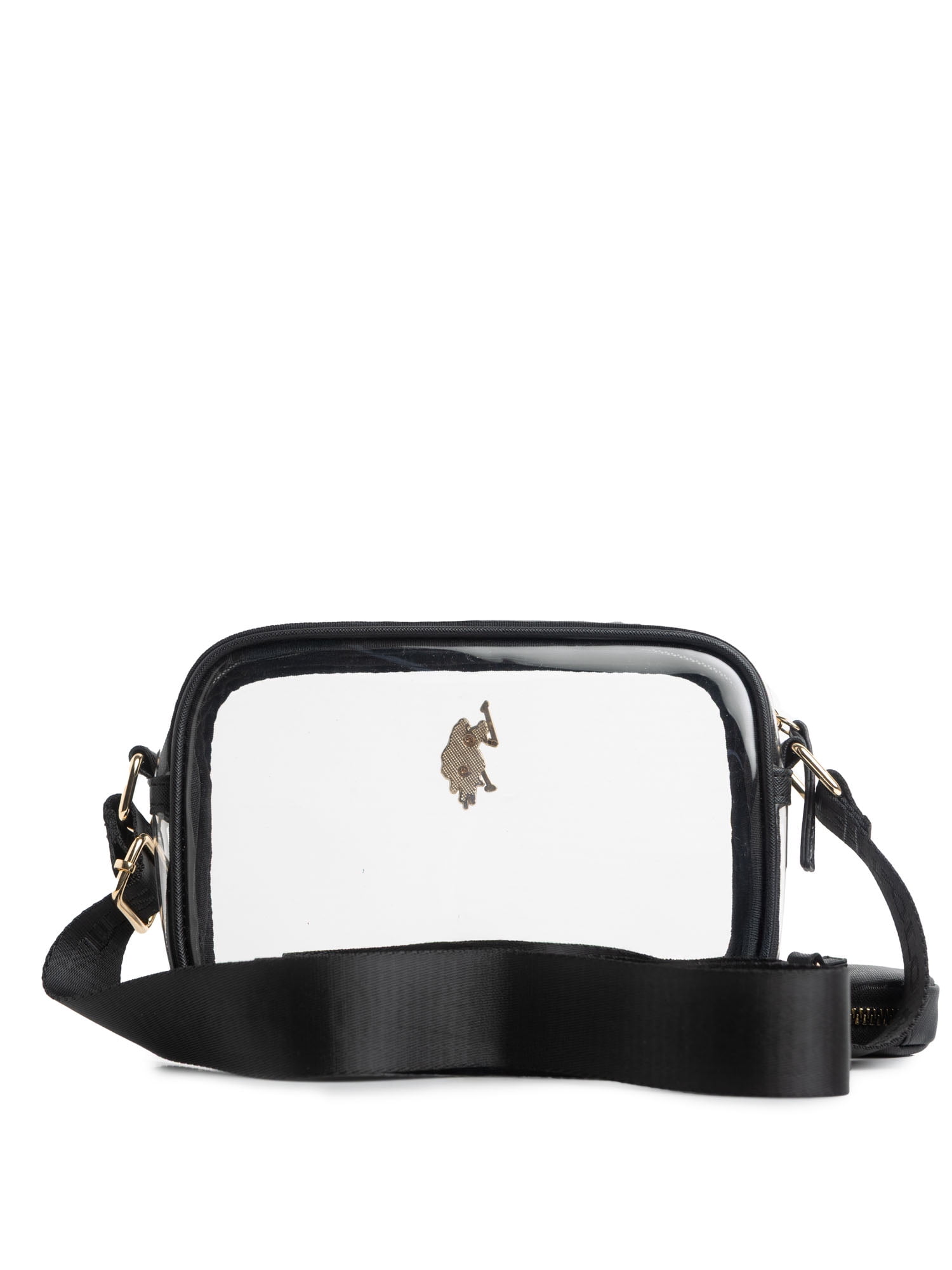 U.S. Polo Assn. Women's Signature Crossbody Bag, Clear