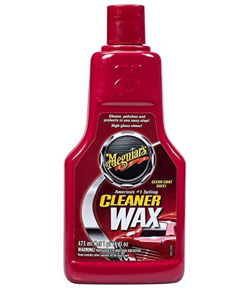 Meguiar's Cleaner Wax Liquid Wax Cleans, Shines and Protects in One Easy Step A1216, 16 oz - image 3 of 4