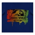 thumbnail image 2 of Playera Para Niño Jurassic World Jurassic World Cuello Redondo Manga Corta Talla 10 Azul Marino, 2 of 2
