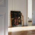 Affixzi Victorian Woman Wall Art Print, Dark Academia Library Decor ...