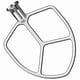 thumbnail image 1 of Paddle Attachment for Kitchenaid Stand Mixers 6 Quart, Edge Beater, 1 of 5