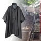 thumbnail image 3 of Poncho de lluvia kusrkot con capucha impermeable gris, 3 of 6