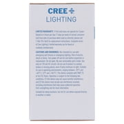 Cree Lighting Basic BR30 65W Equivalent LED Bulb, 650 lumens, Dimmable, Daylight 5000K, 15,000 hour rated life, 80 CRI, Good for Enclosed | 2-Pack