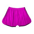 thumbnail image 4 of cfhntfmh Workout Shorts for Women Slim Elastic Waist Hot Shorts Color Block Athletic Gym Summer Fashion Clothes, 4 of 5