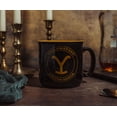 thumbnail image 3 of Taza Camper de cerámica Silver Buffalo Yellowstone Dutton Ranch, 590 ml, 3 of 7
