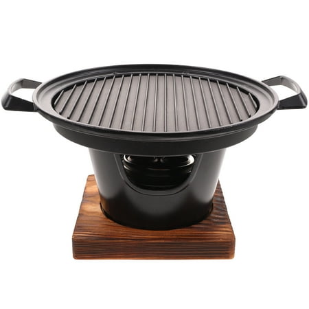 

1 Set of Home Smokeless Barbecue Grill Portable Roasting Oven Camping Tool