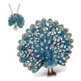 thumbnail image 4 of Pewter Blue Peacock Trinket Box, 4 of 4