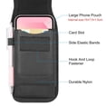 thumbnail image 4 of HAWEEL Multifunctional Cell Phone Pouch Waterproof Nylon Belt Holster Case, 4 of 7