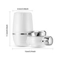 thumbnail image 3 of Universal Kitchen Faucet Water Filter Purification System with Ceramic Cartridge for Clean Drinking Water, 3 of 9