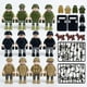 thumbnail image 1 of Set de 12 Minifiguras de Policía Especial - Figuras de Acción Tácticas, Bloques de Construcción DIY para Niños y Coleccionistas, 1 of 5
