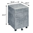 thumbnail image 6 of Silver 3-Drawer File Cabinet, 6 of 6