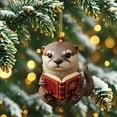 thumbnail image 1 of Rapeiae Exquisite Flat Animals Series 2D Acrylic Backpack Car Pendant Decoration Ornament, 1 of 7