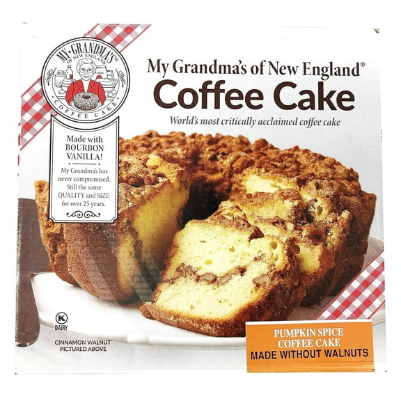 My Grandma's Of New England Pumpkin Spice Coffee Cake - 1.75 lbs