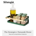 thumbnail image 3 of Yamazaki Home Magnetic Storage Caddy, Forest Green, Steel + Wood, Supports 3.3 pounds, Magnetic, No Assembly, 3 of 8
