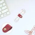 thumbnail image 4 of 5 piezas Organizador de cable Cable Cable Computadora Cable de enlace Campo Correo Correa, 4 of 5