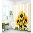thumbnail image 4 of Shower Curtain for Bathroom Stall Boho Modern Cute Aesthetic Decorative Girly Waterproof Unique Art Boho Girls Chic Print Design Teen Pretty Women Cortinas de Baño Bathtub 72 x72 Inch, 4 of 6