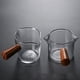thumbnail image 2 of Injueey Herramientas de barista taza de doble capa resistente a altas temperaturas artesanía exquisita para taza medidora de café expreso Cocina y Comedor Estilo 2, 2 of 6