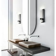 thumbnail image 2 of WS54615-BK-Kuzco Lighting-Warwick - 11W LED Wall Sconce-15 Inches Tall and 4.5 Inches Wide-Black Finish, 2 of 2