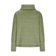 thumbnail image 5 of biudgviw Sweater for Women High Neck Oversized Pullover Tops Long Sleeve Thermal Knit Winter Blouses Fall Clothes, 5 of 7