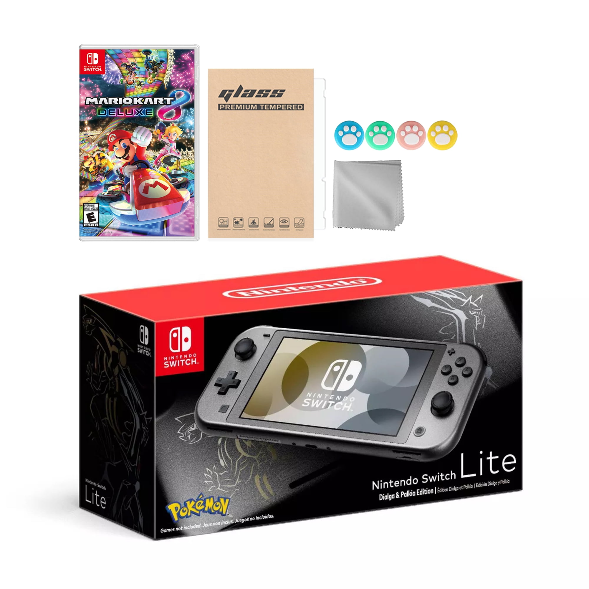 Nintendo Switch Lite Dialga Palkia ポケモン Nintendo Switch Lite Dialga & Palkia Edition Metallic Gray.