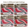 thumbnail image 7 of ODIKA Softball Name Featuring Bold Initial Stripe Pitching Pink for Hallway, Study Room, Playroom, Non-Slip Low Profile, 7 of 7