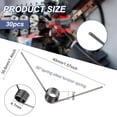 thumbnail image 2 of 30pcs Stainless Steel Torsion Springs 7mm Wire Diameter 90° Deflection Spring Assortment for DIY Woodworking Furniture Repair Project, 2 of 9