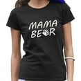 thumbnail image 2 of Mom Mother Mama Bear Printed Tshirt Mothers Day Shirt Short Sleeve T-Shirt Soft and Comfy Shirt, Lightweight Shirt Color Black Small, 2 of 3