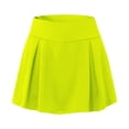 thumbnail image 2 of Gibobby Shorts Deportivo Falda estampada de entrenamiento informal diario para mujer Tenis Yoga Deporte Falda Pantalones cortos Falda(Verde, XXXXL), 2 of 4