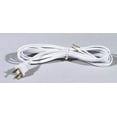 thumbnail image 5 of B&P Lamp® White  Lamp Cord, 12 Foot Long SPT-1 Wire, UL Listed, 5 of 5